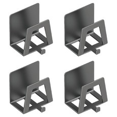 小麥購物 多功能瀝水架 Y673 29g, 銀灰色, 4個