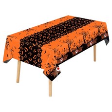 Market Pio 萬聖節派對一次性桌布 款式1, 1入, 4個