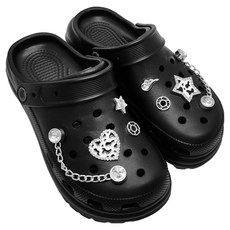 Solea 女士厚底緩震串珠洞洞鞋