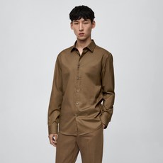MANGO 男士襯衫 77055975