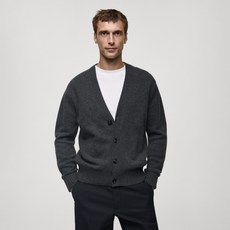 MANGO男款開襟衫 SWEETC 77047929