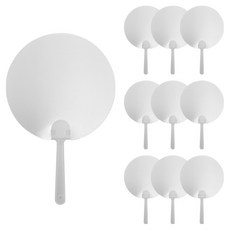 DCLARE DIY扇子製作, 10個, A 圓形