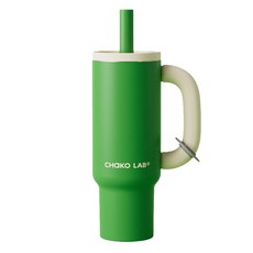 CHAKO LAB 霸王 陶瓷隨行杯, 1個, 綠洲, 1050ml