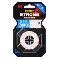 3M Scotch 超強力雙面膠帶 防水用 90g, 1捲