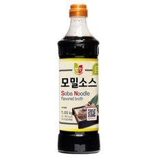 첫맛 모밀소스, 1.05kg, 1개