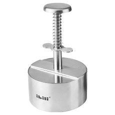 ibili 不鏽鋼漢堡壓肉器 9cm, 1個