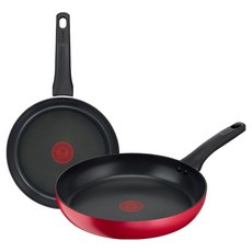 Tefal 特福 Tefal 特福 Excellence 電磁爐適用 煎鍋 FP24 + 煎鍋 FP28 兩件組, 1套, 煎鍋 24cm + 28cm, 混色