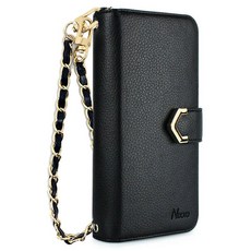 THE 錢包式手機殼 + 金色掛繩組