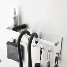 VIVA 基本款磁吸式多功能雨傘架, 1個, 白色