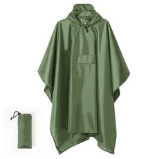 Krida 露營健行雨衣, 1個, 卡其色