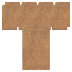 Inrich 優雅復古攝影道具牛皮紙信封, 9個