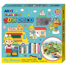 AMOS 阿摩司 玻璃彩繪裝飾, MYDREAM, 1個