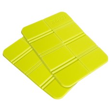 QIDINA 露營野餐戶外隨身摺疊超輕坐墊 2個, 青草綠