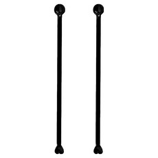 MAKA EVERY ONE KITCHEN MAKA 耐熱愛心攪拌棒, 2個, 黑色(T15-03)