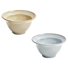 感性一匙 陶瓷剉冰碗 2件組, 1套, 黃色, 藍色