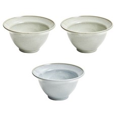 感性一匙 陶瓷刨冰碗 3件組, 1套, 綠色, 綠色, 藍色