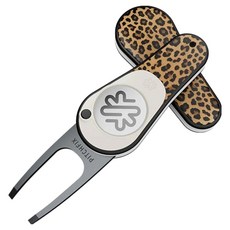 Pitchfix The Ultima 附高級外殼 果嶺修復器, 1個, 豹紋