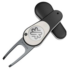 Pitchfix The Ultima 附高級外殼 果嶺修復器, 1個, 碳纖維