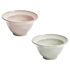 感性一匙 陶瓷剉冰碗 2件組, 1套, 粉紅色, 綠色