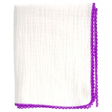 한국감염관리본부 멜로우앤 유아용 베베 요루 거즈 블랭킷, 화이트