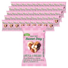 하루견과 스위트데이 믹스넛, 20g, 50개