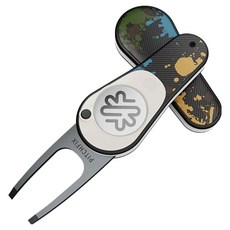 Pitchfix The Ultima 附高級外殼 果嶺修復器, 1個, 塗鴉