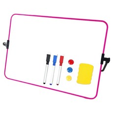 Smogle A4尺寸雙面白板 粉紅色, 塑膠