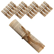 Enrich 復古 復古 拍攝道具, 20個, 英文書卷