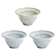 感性一匙 陶瓷刨冰碗 3件組, 1套, 綠色, 藍色, 藍色