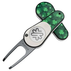 Pitchfix The Ultima 附高級外殼 果嶺修復器, 1個, 幸運草