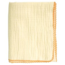 한국감염관리본부 멜로우앤 유아용 베베 요루 거즈 블랭킷, 옐로우