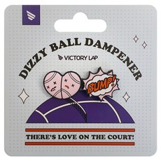 VictoryLap Digiball 愛心網球避震器套組, 1套, 粉紅色