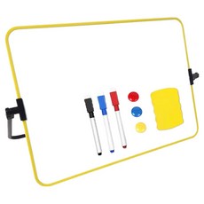 Smogle A4尺寸雙面白板 黃色, 塑膠