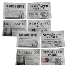 Enrich 復古 復古 拍攝道具, 8個, FAS+VEN+IMP+PAR