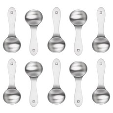 WAGENSTEIGER 304不鏽鋼圓形甜點餐具湯匙, 單一顏色, 10個