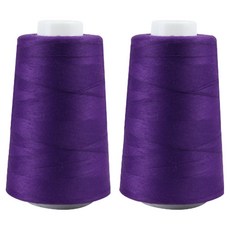 Sewing by Hand 40支2股縫紉線, 2個, 17 紫色