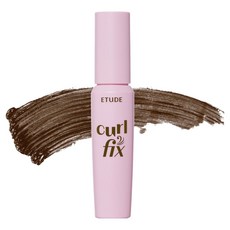 ETUDE 捲翹定型睫毛膏 迷你 4g, 02 棕色, 1個