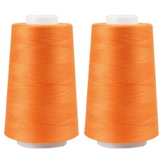 40支2股 縫紉線, 2個, 09 橘色