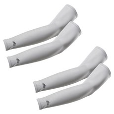 HIGH MOUNT JECO 條紋涼感袖套 2入, 2個, 白黑條紋