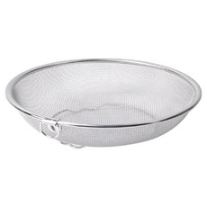Kitchen-Art 淺型圓籃 單個, 1個, 不鏽鋼