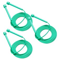 머니풀 스피드 길이조절 경량 가벼운 줄넘기, MF 민트, 3개