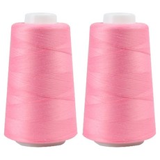 Sewing by Hand 40支2股縫紉線, 2個, 04 粉紅色