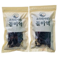 남해특산 초사리 어린 돌미역, 70g, 2개