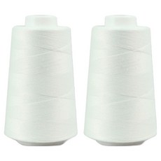 Sewing by Hand 40支2股縫紉線, 2個, 02 象牙白