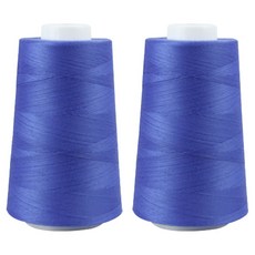 Sewing by Hand 40支2股縫紉線, 2個, 12 藍色