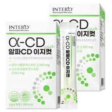 인테로 알파CD 이지컷, 2개, 14회분