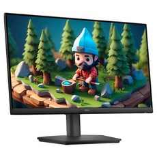 델 Pro VA FHD 100Hz 피벗 내장스피커 모니터, 60.4cm, E2425HSM