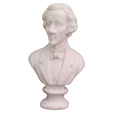 DailyOn 展示用超迷你石膏像 蕭邦