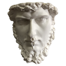 Daily On 裝飾用超迷你石膏像 盧修斯 1