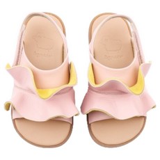 Agneau 女童昆斯繫帶涼鞋